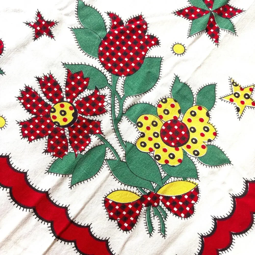 Vintage printed cotton